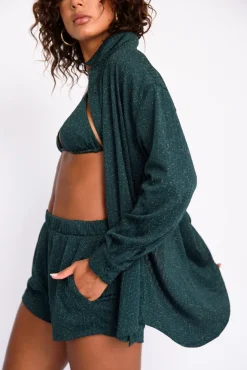 SKATIE Phoenix Button Down<Women Cover-Ups