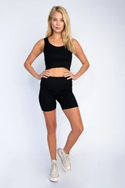 SKATIE Ribbed Bike Short<Women Bottoms