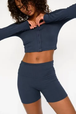 SKATIE Ribbed Bike Short<Women Bottoms